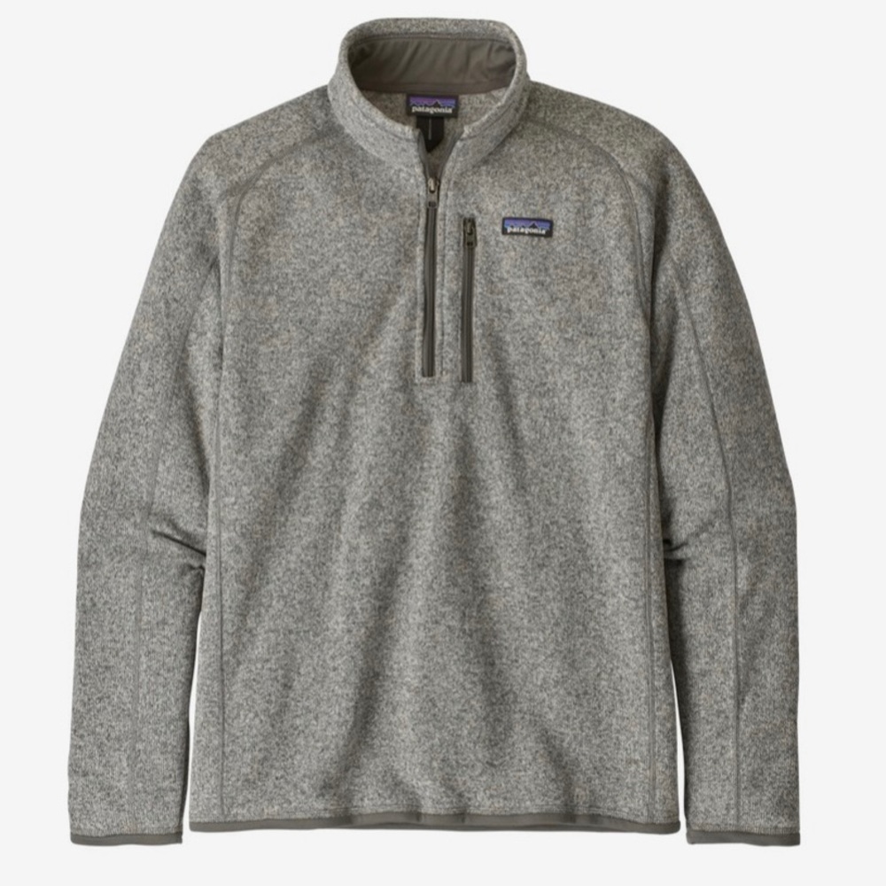 Patagonia Men’s Better Sweater 1/4 Zip Fleece, size L